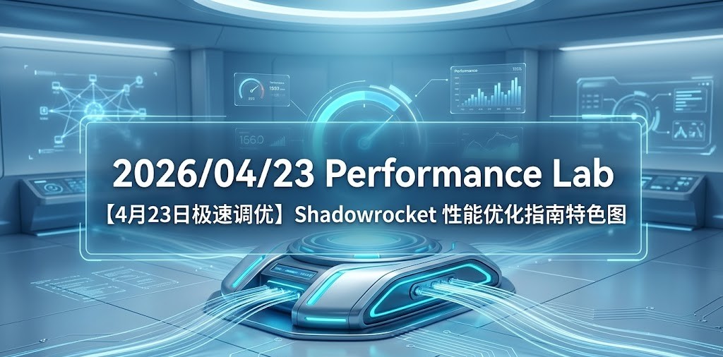 Shadowrocket性能优化：2026年4月23日实验室级极速调优指南特色图